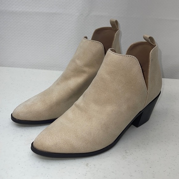 Block Heel Booties - Picture 1 of 7